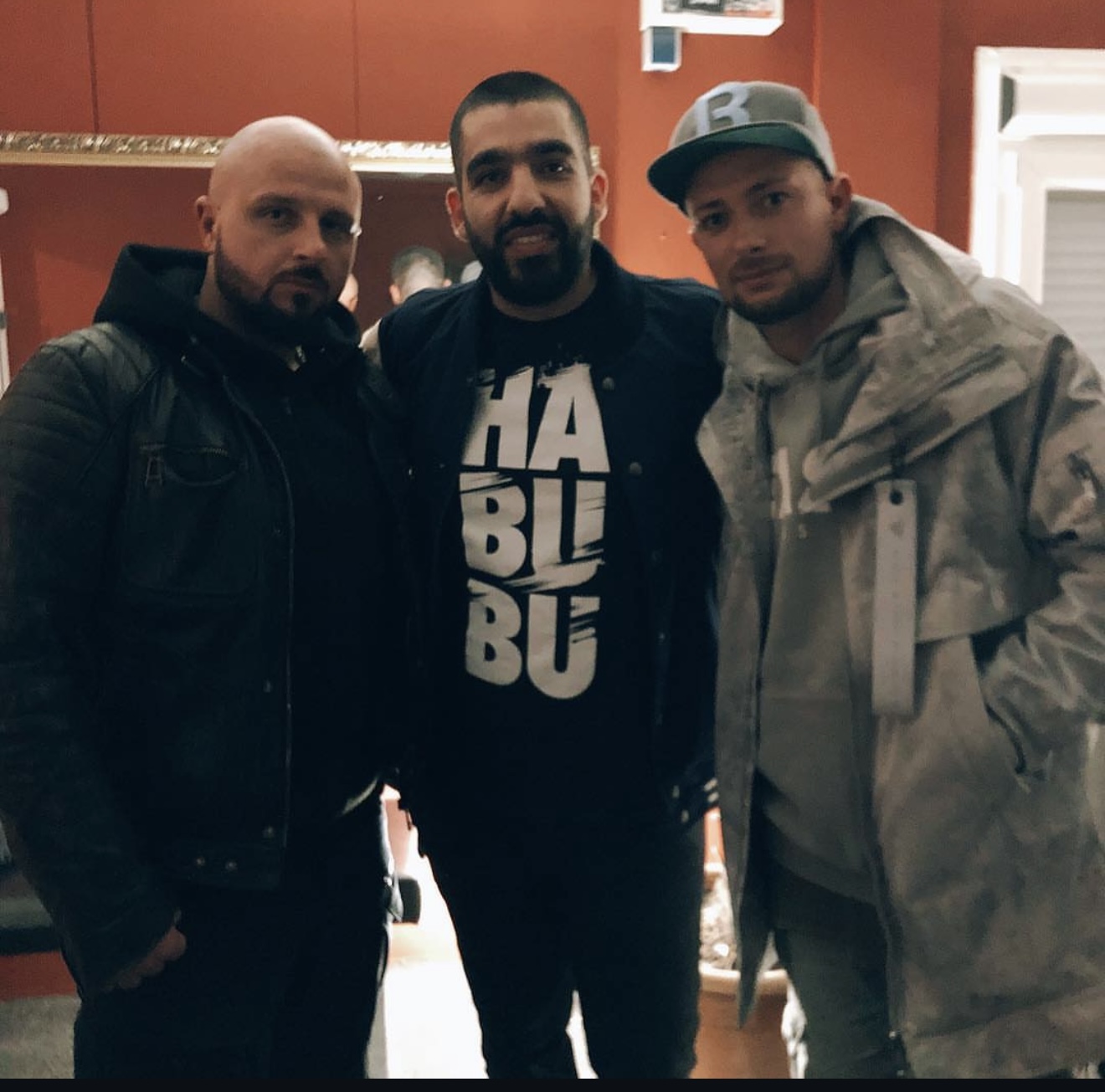 Andy Kürzinger mit Fard und Maik Wendisch, 2018. Der Beginn einer schönen Freundschaft.